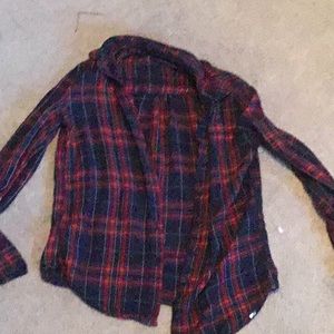 Trendy button up flannel